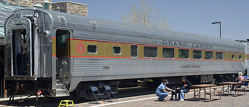 Budd Coach Car 5205 Grand Canyon Railway Buckey o'Neill